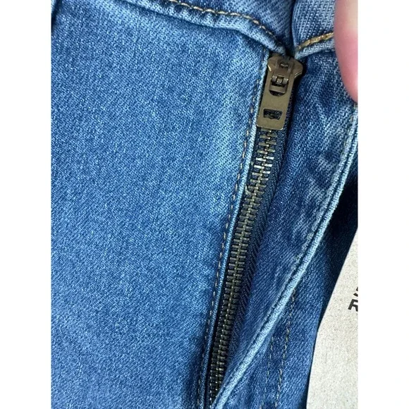 Levis 505 Jeans Men 36x32 Blue Straight Leg Regular Fit Denim Stretch New